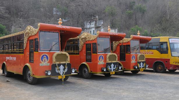 Moderate rush on the second day of Dasara festival at Kanaga Durga temple