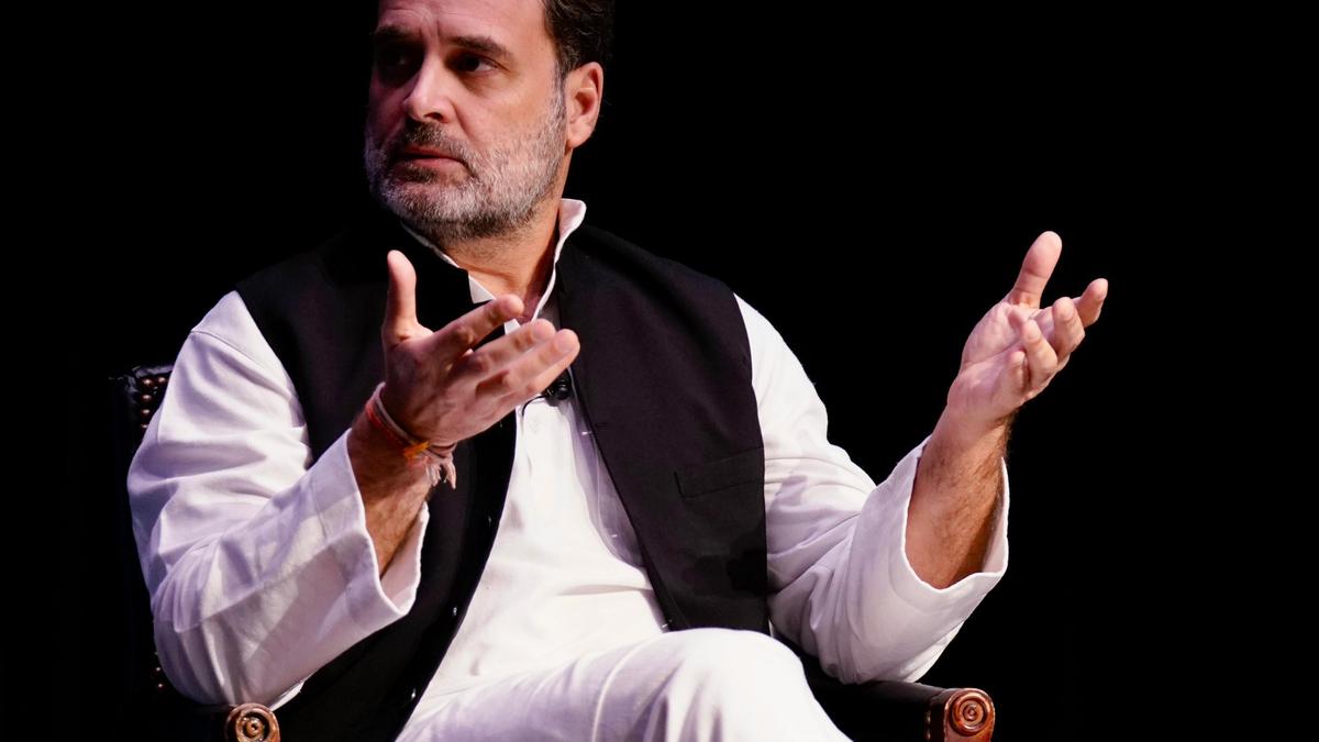 RSS believes some religions, languages inferior: Rahul Gandhi in U.S.