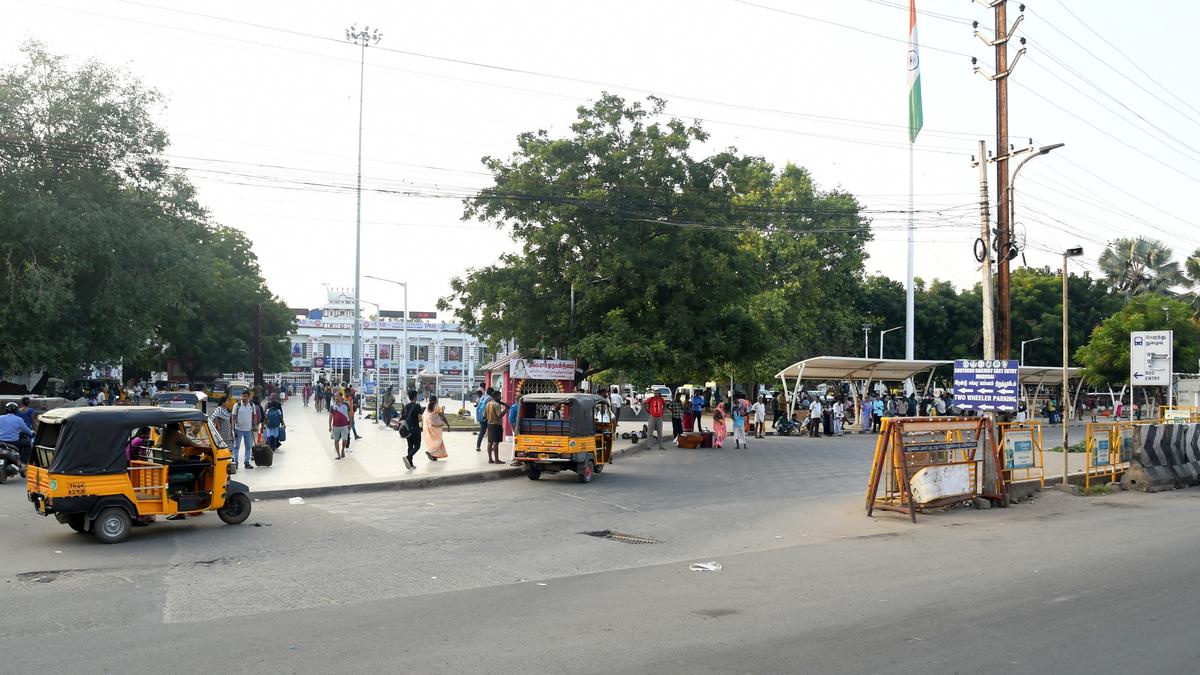 Fish sculpture yet to be reinstalled in front of Madurai railway station