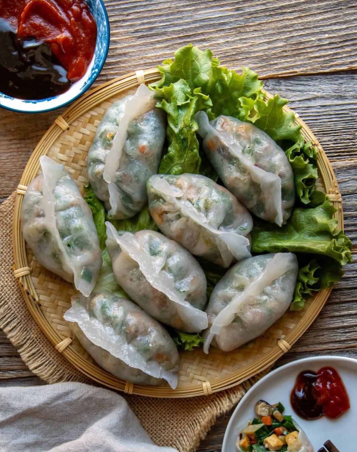 Crystal momos from BAO-TAO