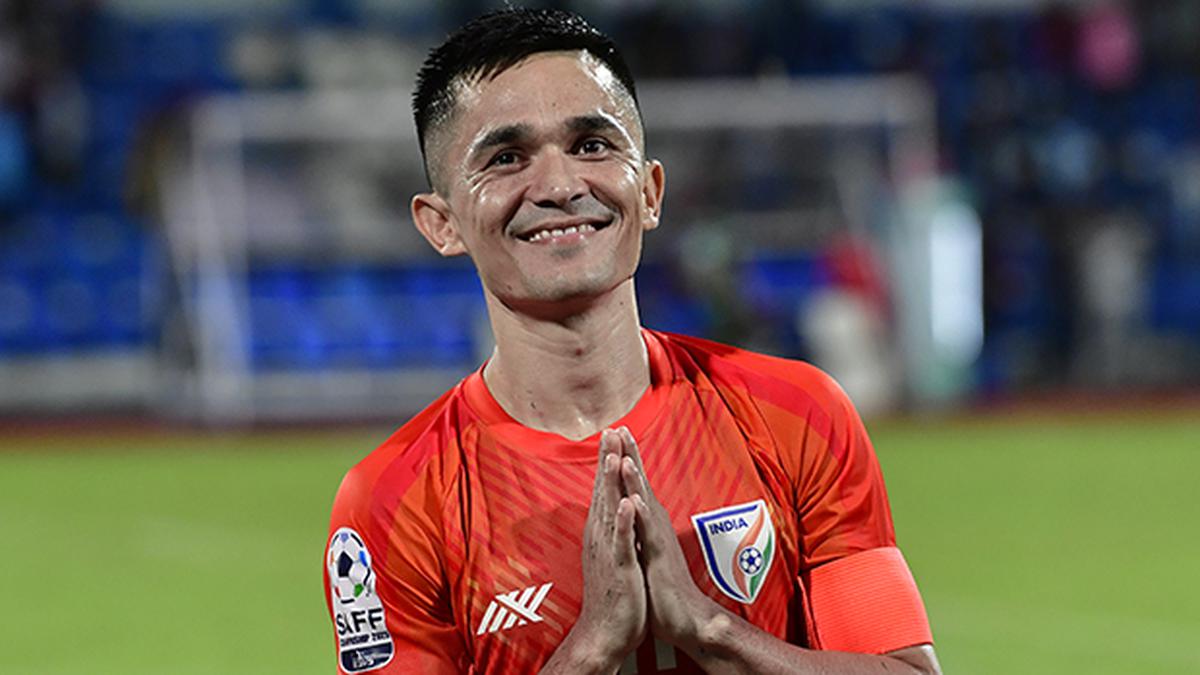 my last game for the country will be”: Indian football team skipper Sunil  Chhetri - The Hindu