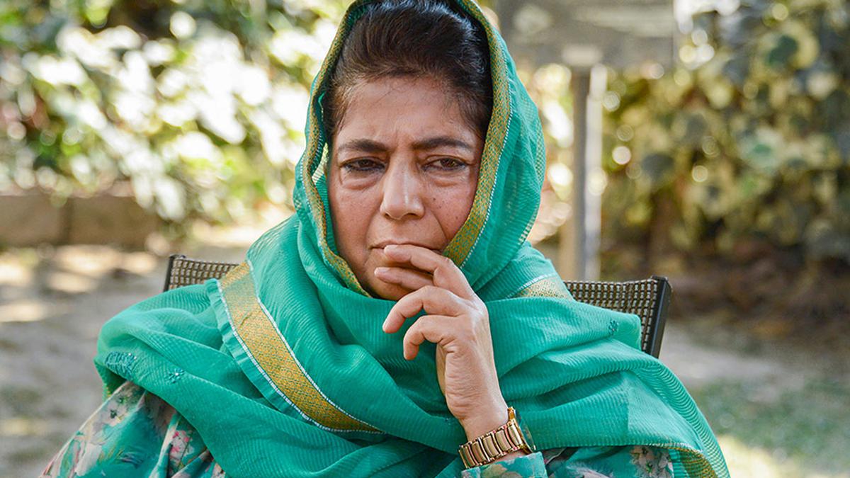 Former J K CM Mehbooba vacates official house after being offered