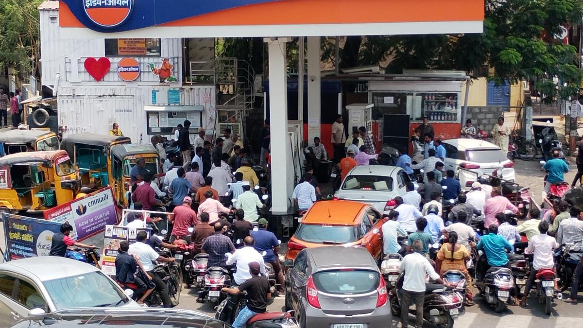 Petrol, diesel prices hiked by ₹3 per litre each