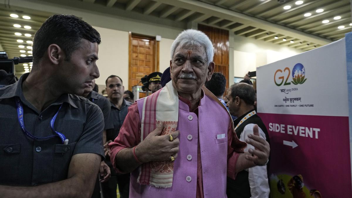 Jammu & Kashmir L-G Manoj Sinha flags issue of State-sponsored terrorism at G20 meet in Srinagar