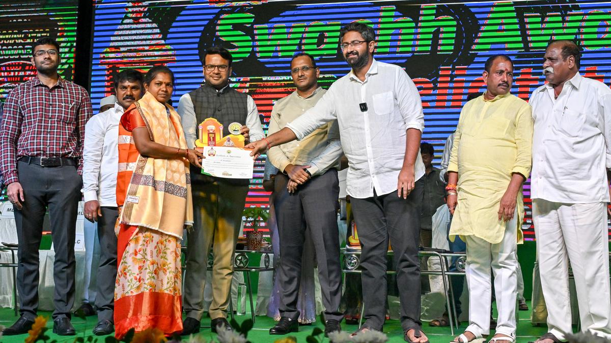 Mayor hails sanitation workers for making Vizag a clean city