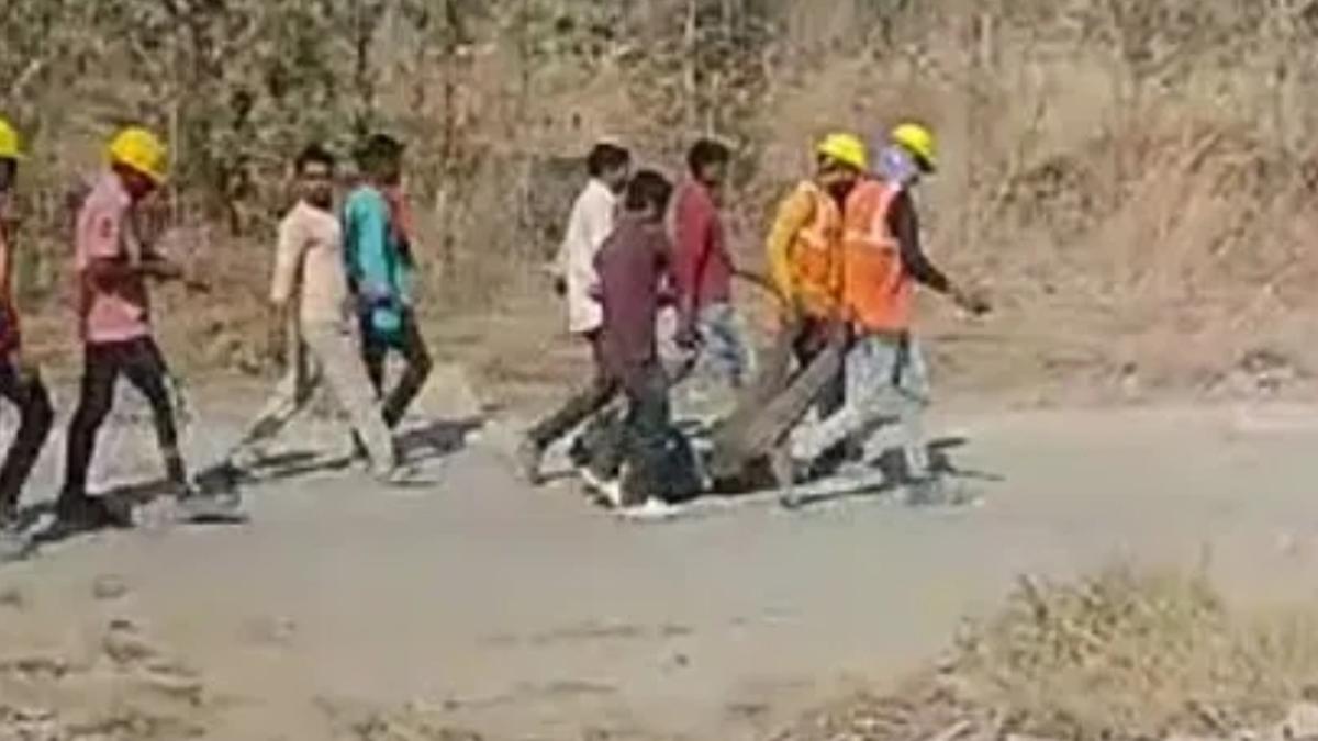 Six arrested for dragging migrant worker’s body in Sedam cement factory