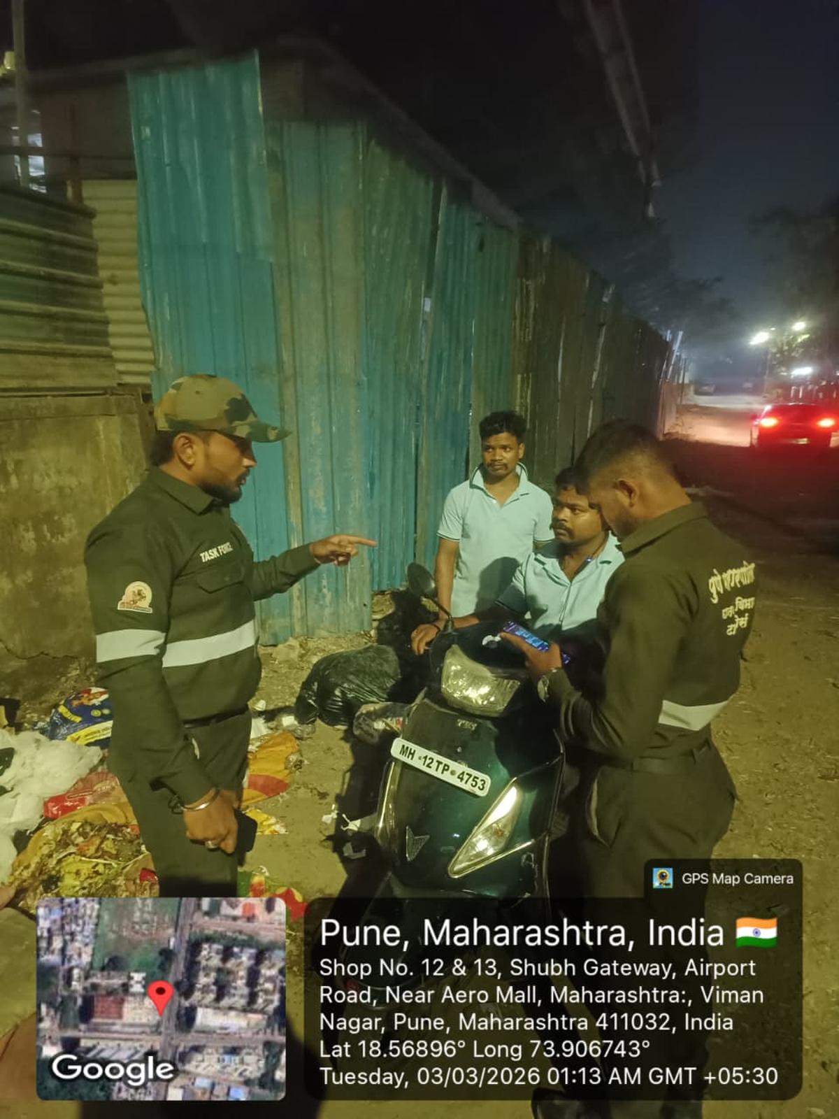 La Pune Municipal Corporation dispiega una 