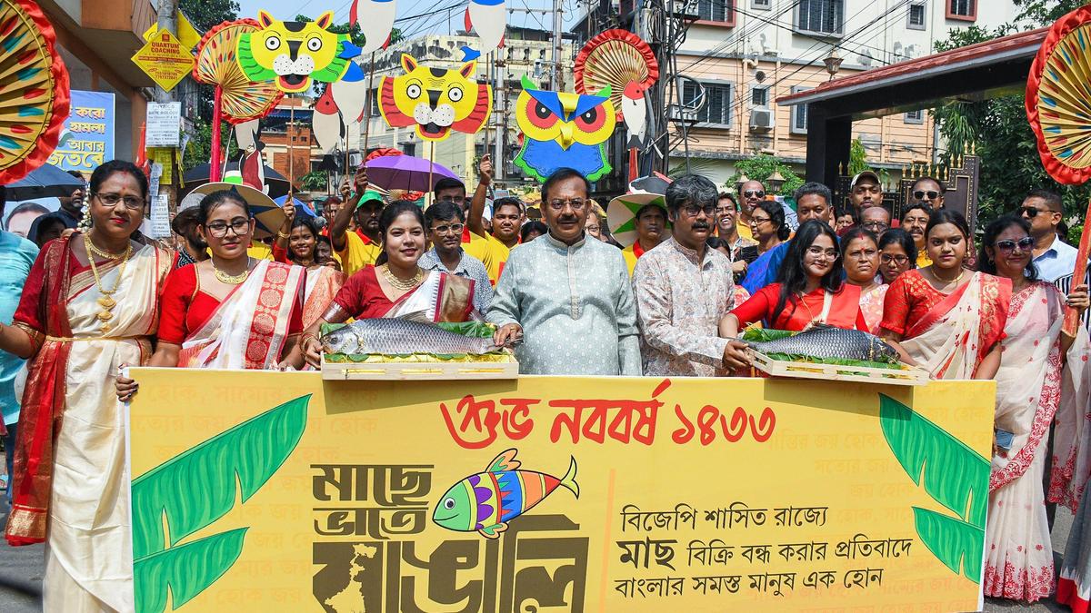 Fish emerges as a campaign symbol on Bengali New Year