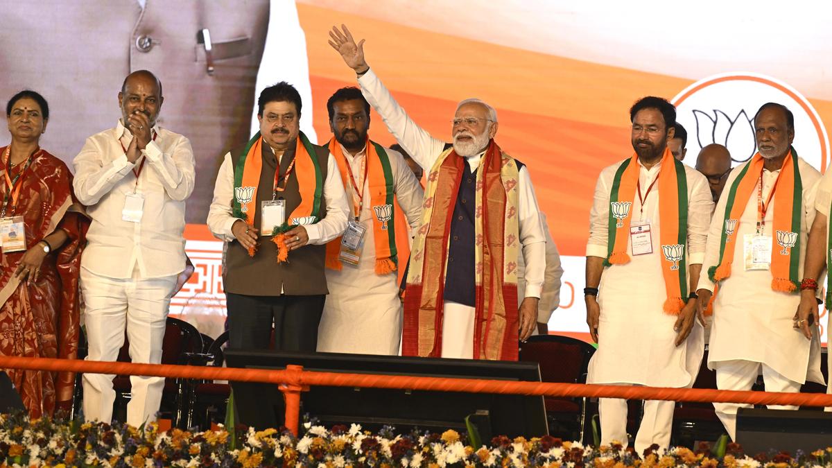 Ramchander Rao says public response to Modi rally points to party’s rise in Telangana