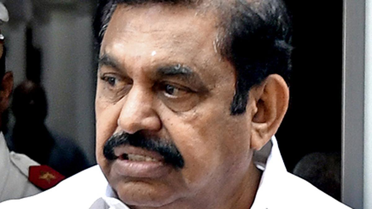 Edappadi Palaniswami slams T.N. CM for portraying AIADMK schemes as those of the DMK