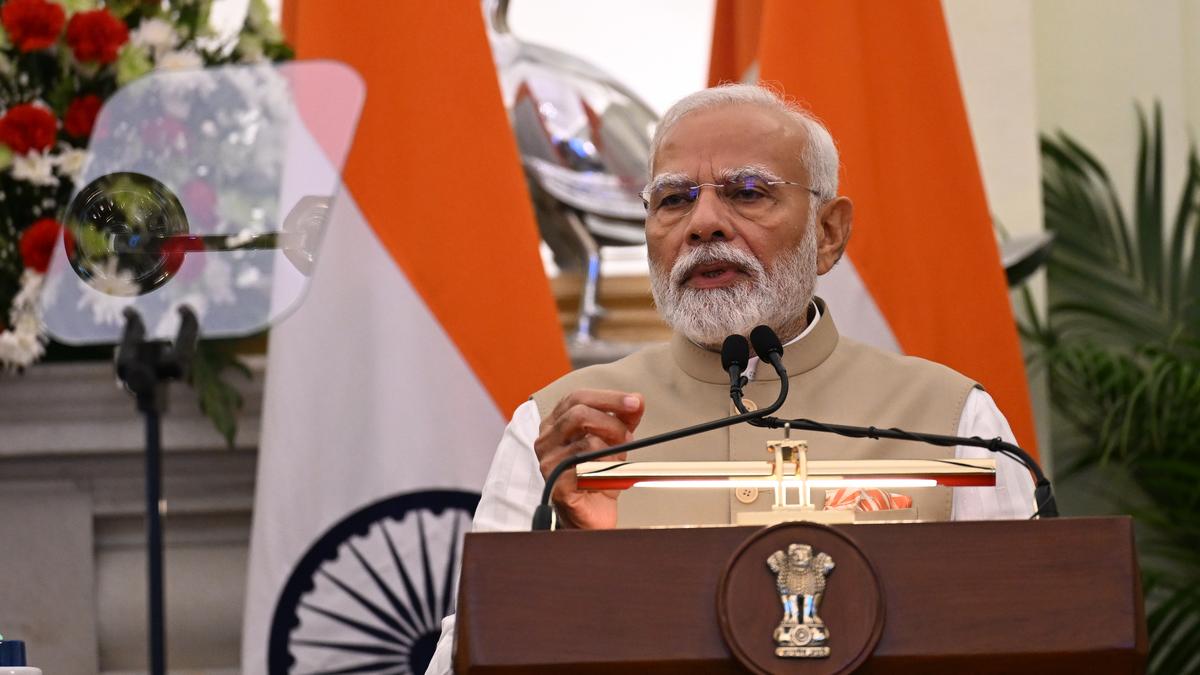 Will not rest till ‘Viksit Bharat’ is realised: Modi on completing 23 years in public office