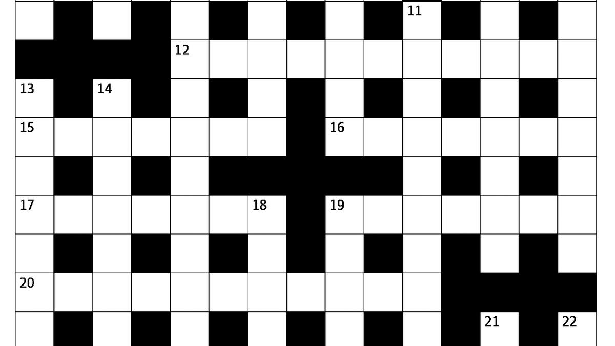 The Sunday Crossword No. 3236