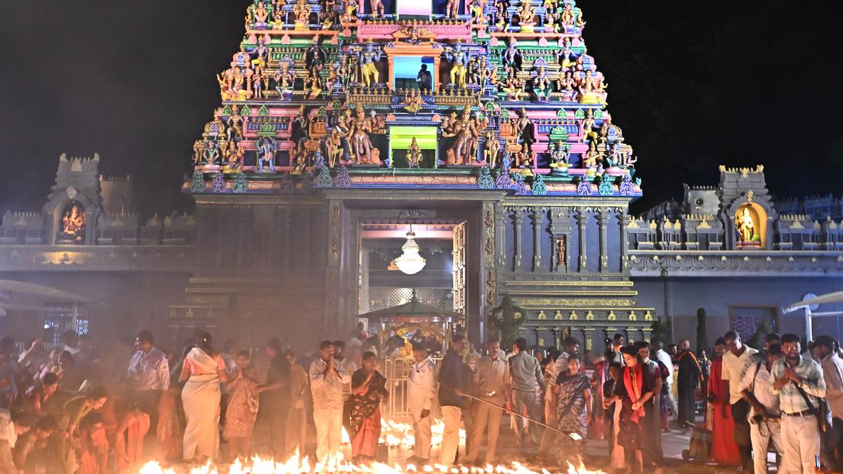 Karthika Pournami celebrated with splendour at Indrakeeladri