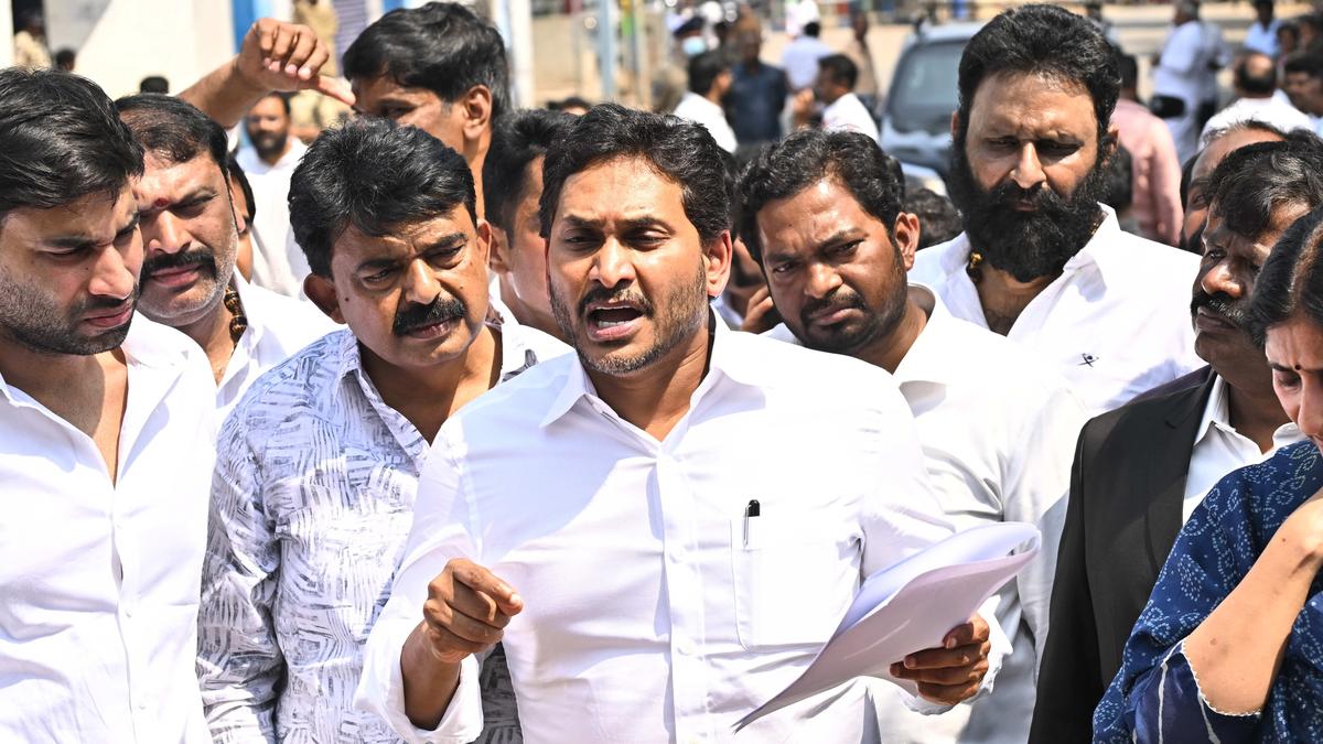 Andhra Assembly Speaker warns Jagan of action if he continues disrupting House for LoP status