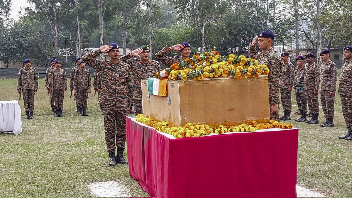 Akhnoor encounter in Jammu & Kashmir: Indian Army pays tribute to combat dog Phantom