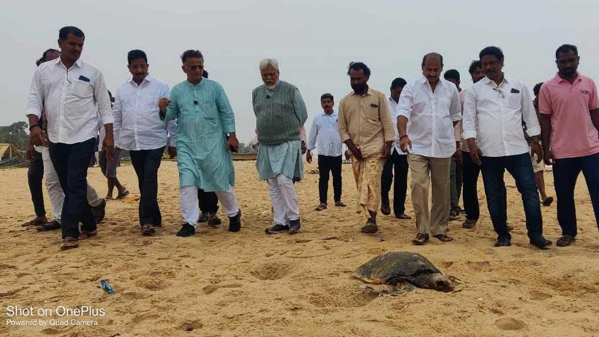 Rajendra Singh expresses concern over marine pollution caused by industries in Visakhapatnam and in Vizianagaram districts