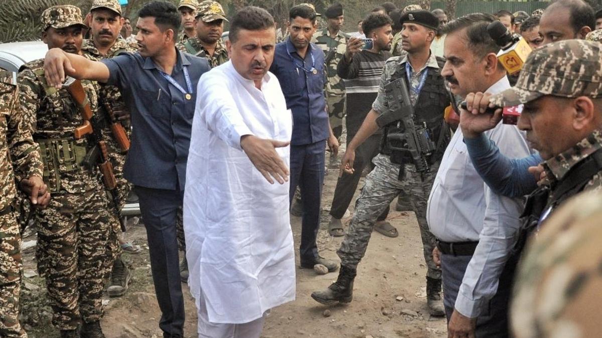 Suvendu Adhikari visits fire affected warehouse, says many are still missing