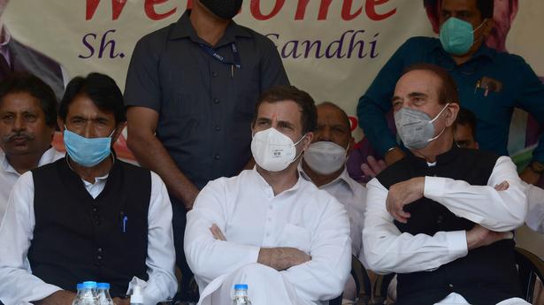 Ghulam Nabi Azad-led group is 'A-Team' of BJP, says Ghulam Ahmad Mir