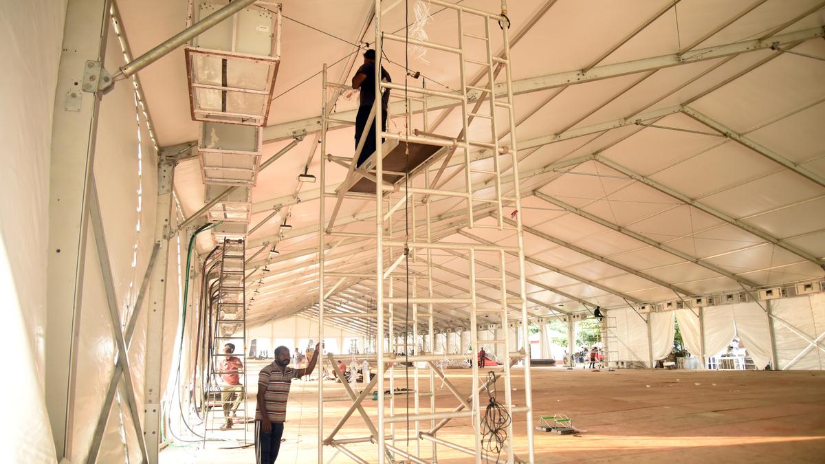 Preparations in progress for Ente Keralam and National Saras Mela