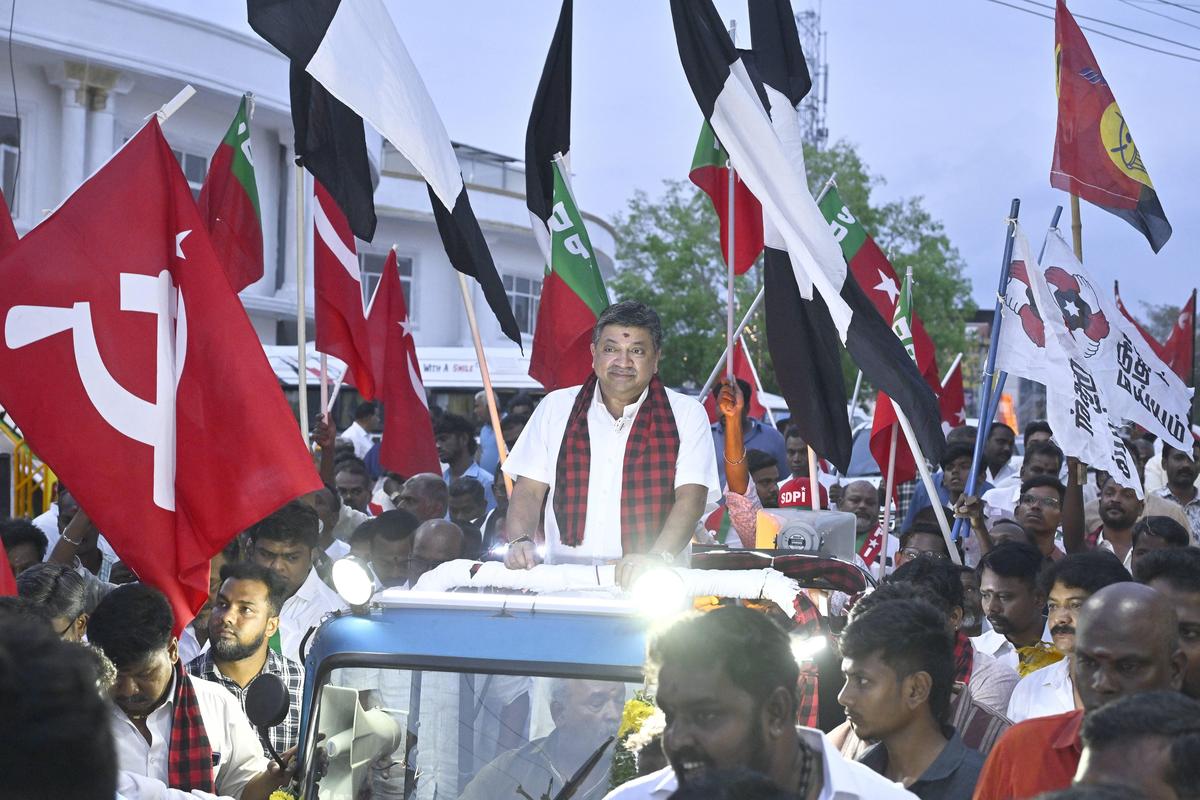 Palanivel Thiaga Rajan kick-starts campaign in Madurai Central constituency