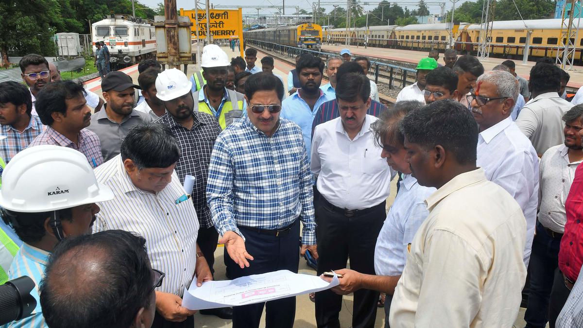 Puducherry railway station upgrade to be expedited