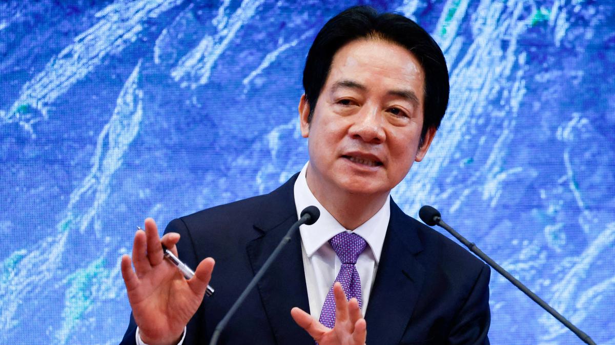 Would be happy to talk to U.S. President Donald Trump: Taiwan leader Lai Ching-te