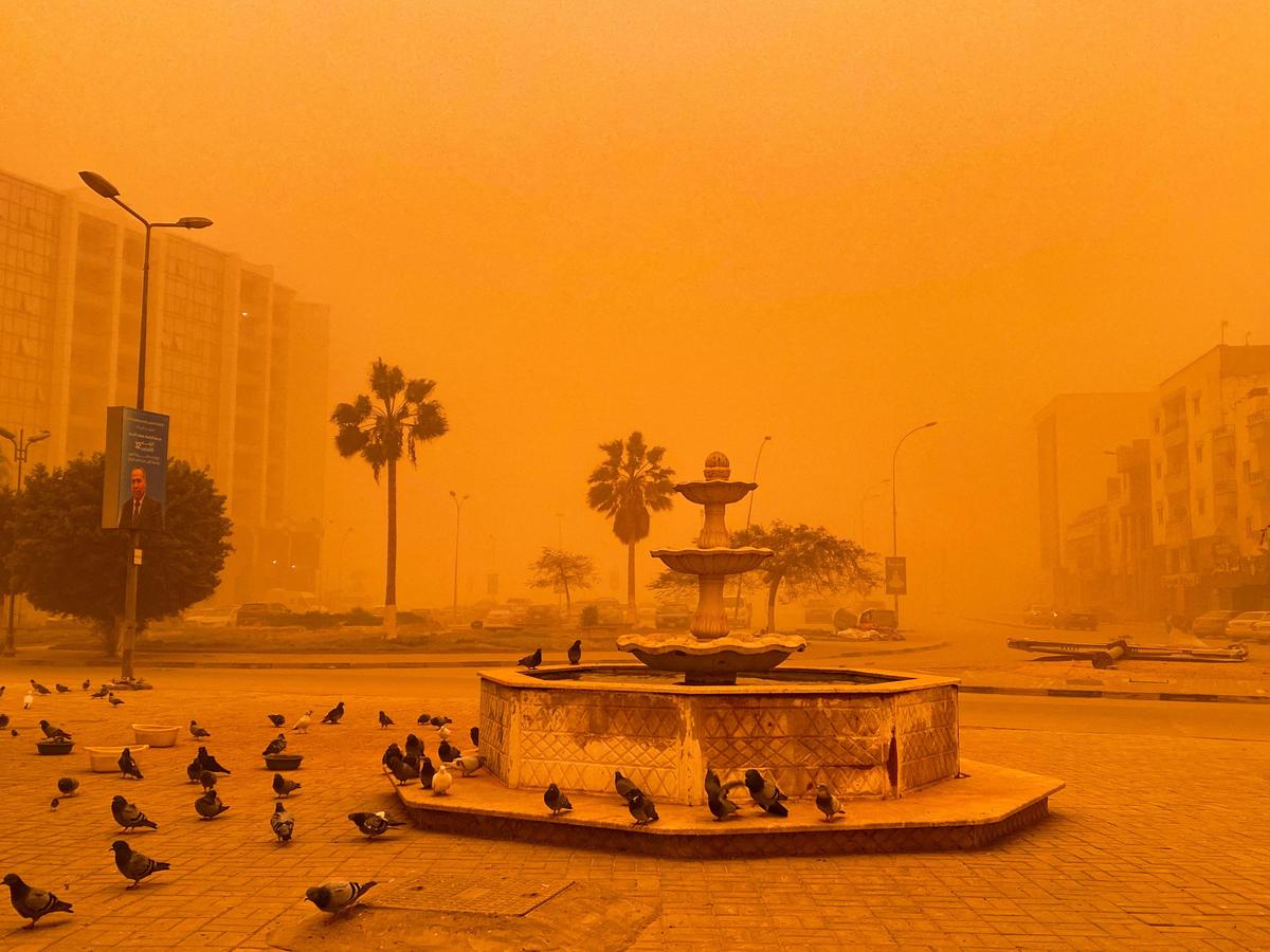 Watch: Heavy dust storm hits Libya, flights suspended