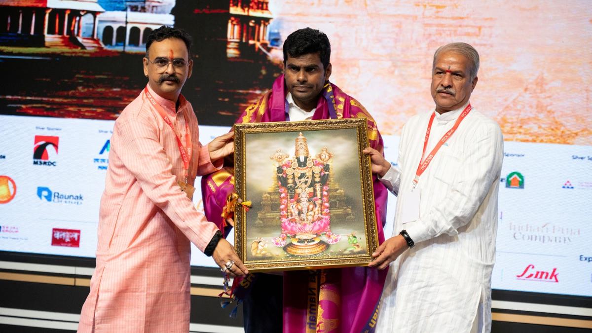 Annamalai vows to abolish HR&CE in Tamil Nadu when NDA comes to power