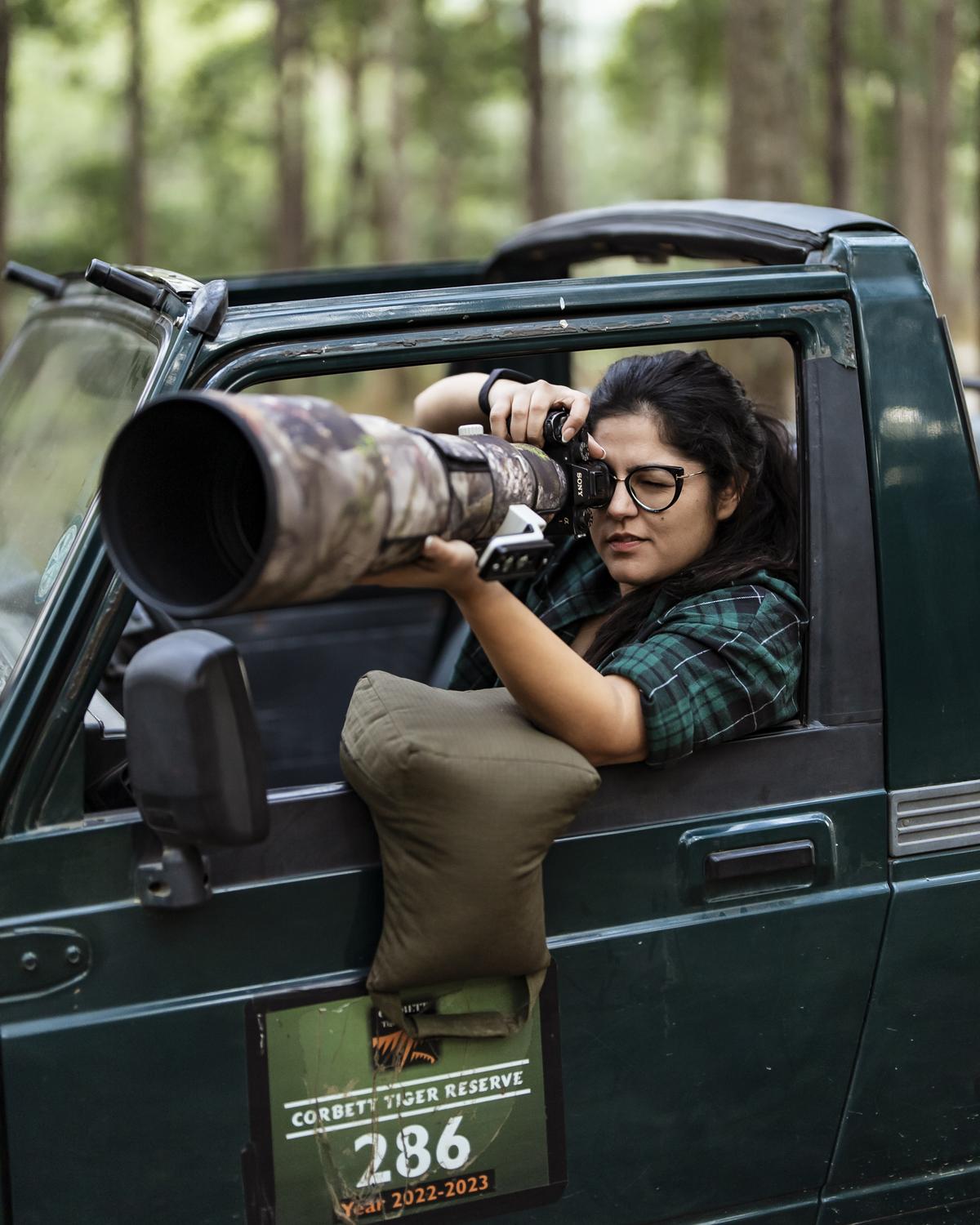 Lawyer and wildlife photographer Aarzoo Khanna.