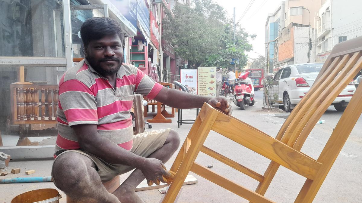 Furniture shops on Royapettah High Road would love to set the clock back