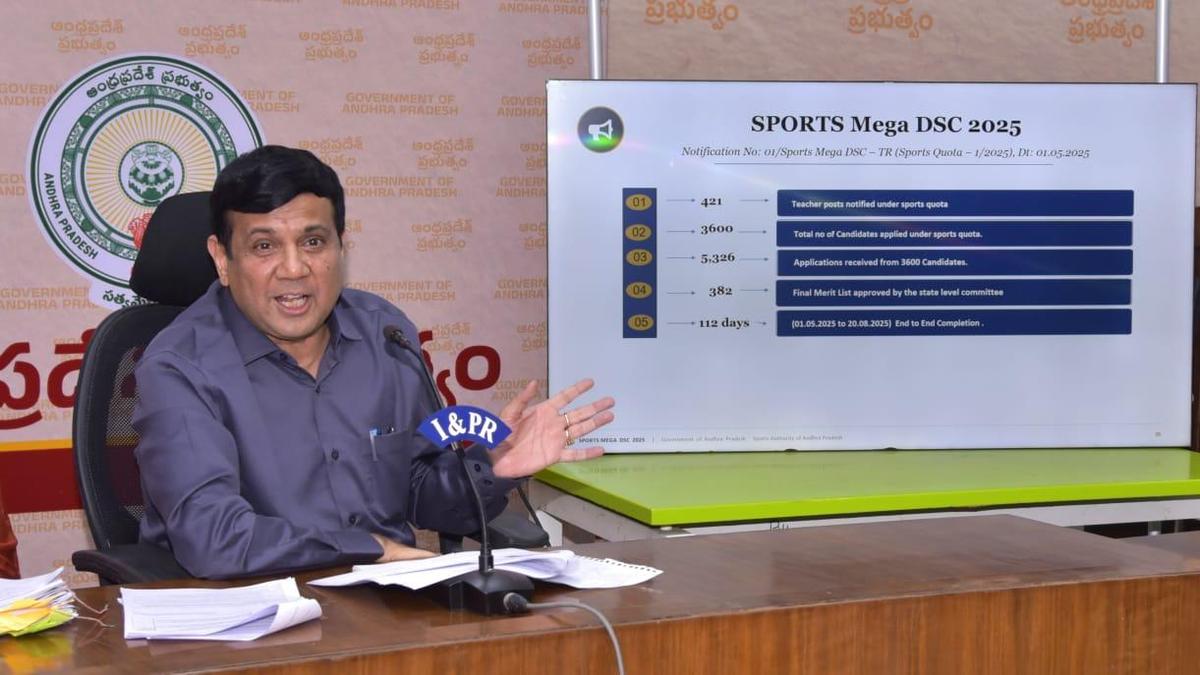 DSC sports quota recruitment done transparently, says official