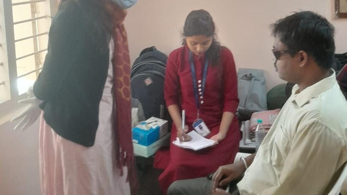 Persons with disabilities donate blood in Mysuru