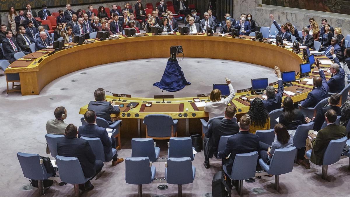 India abstains on UNSC resolution condemning Russia’s ‘referenda’