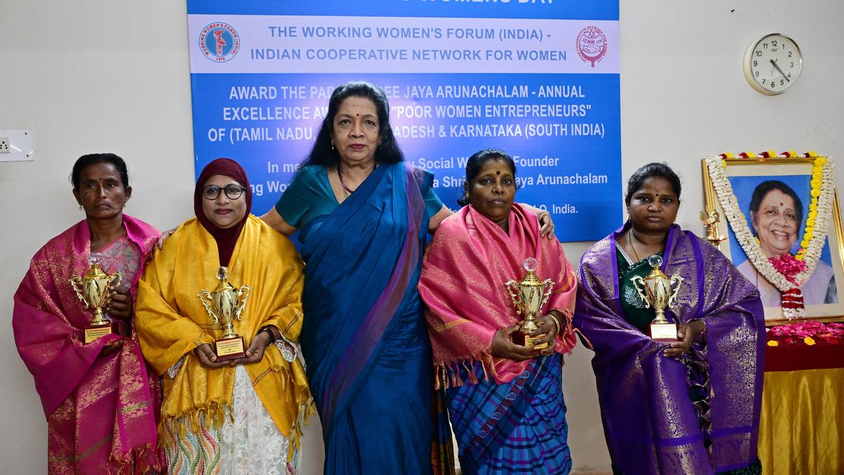 Women entrepreneurs honoured with Padma Shree Arunachalam Annual Excellence Awards