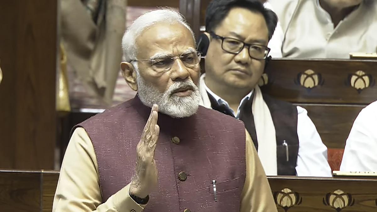 PM Modi in Rajya Sabha says BJP Government working for ‘Sabka Saath, Sabka Vikas’