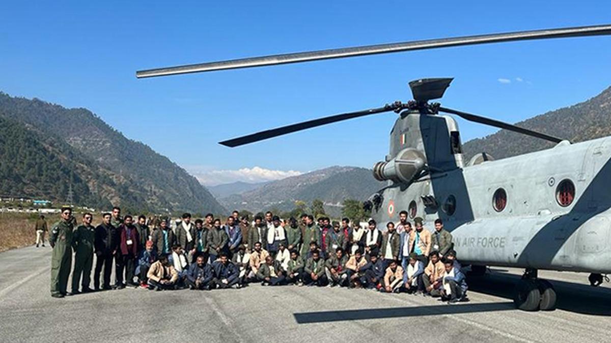 Silkyara tunnel collapse | Jharkhand to airlift 15 rescued workers to Ranchi on December 1