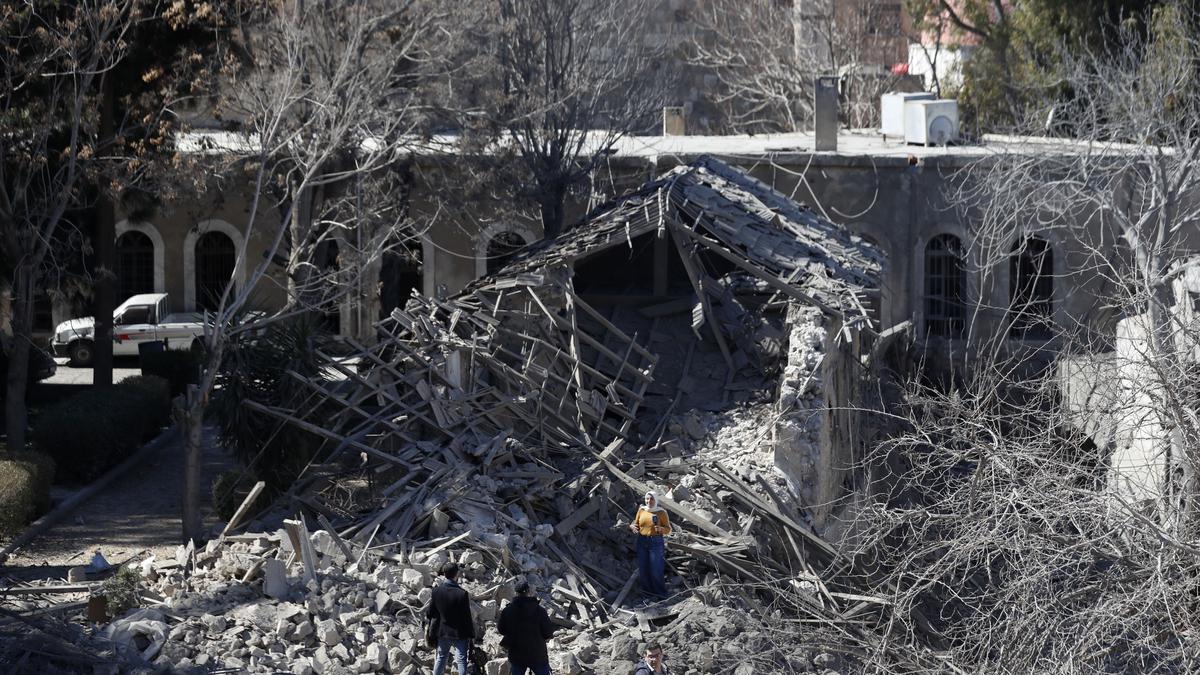Israeli strikes near Syrian capital kill Iranian adviser