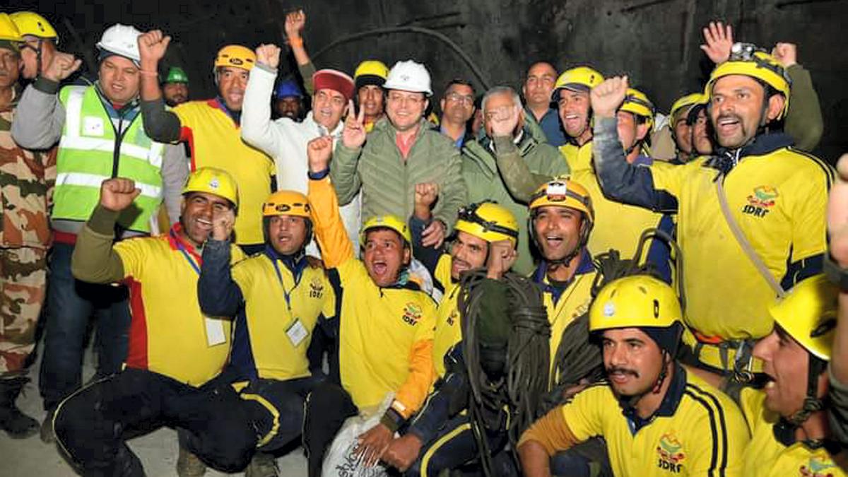 Morning Digest | Uttarakhand tunnel ordeal ends, all 41 trapped workers rescued; Supreme Court panel submits report on Manipur victims, and more