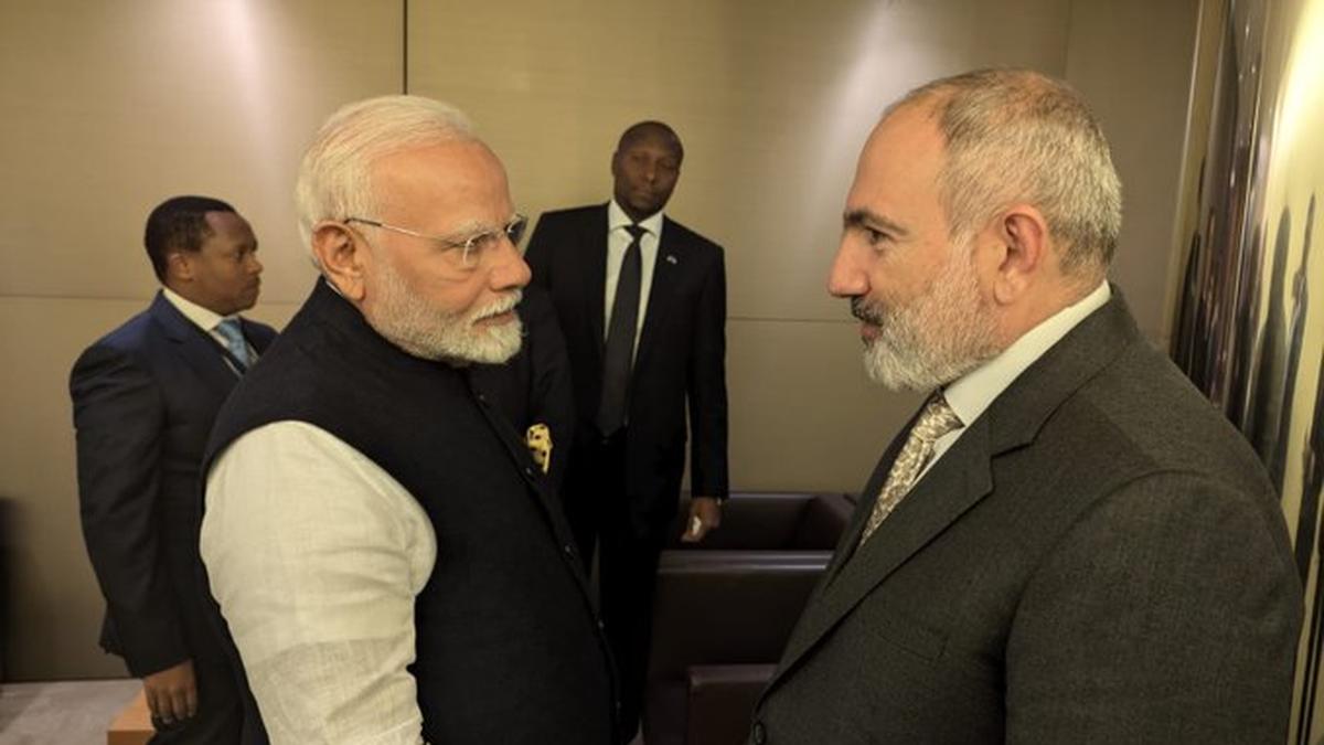 PM Modi meets Armenian counterpart Pashinyan in New York