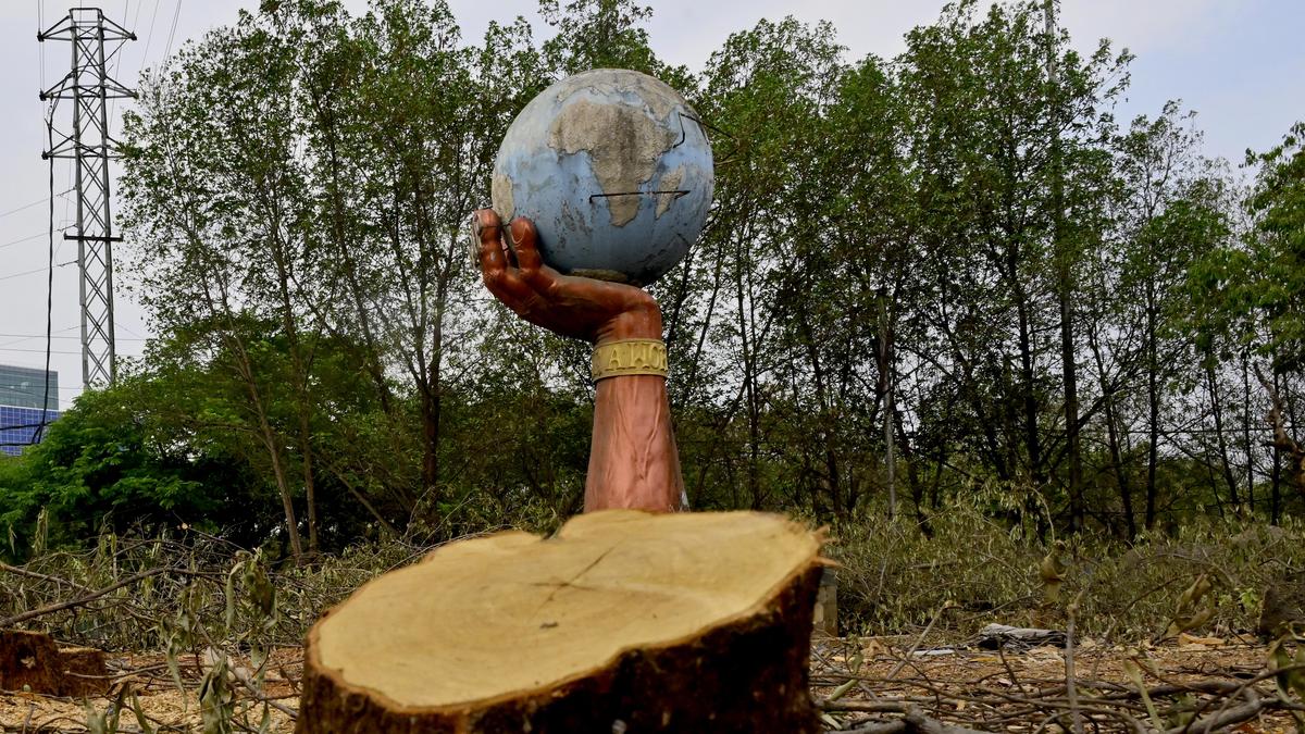 Police detain volunteers protesting tree felling near Hyderabad’s KBR National Park