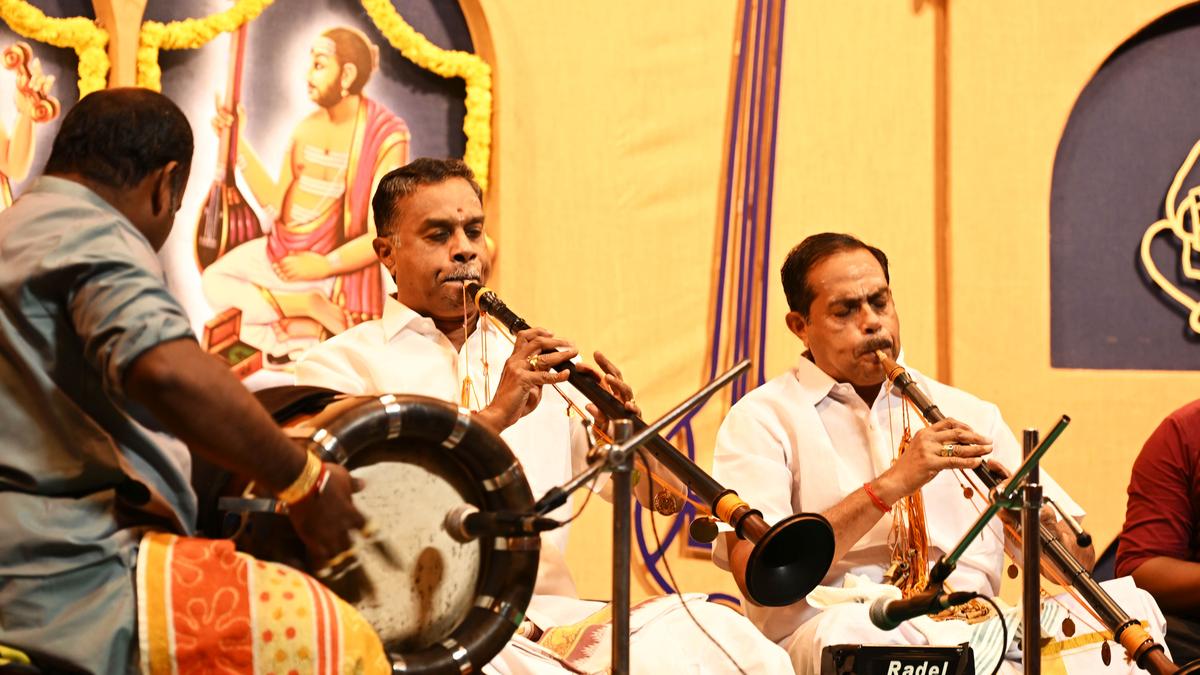 Sheik Chinna Moulana’s grandsons present a stellar performance at music festival in Samajam