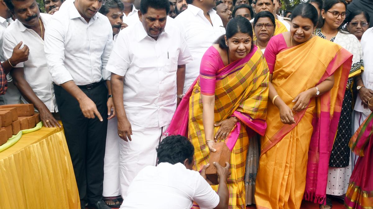 Foundation stone for Cruz Fernandez memorial in Thoothukudi