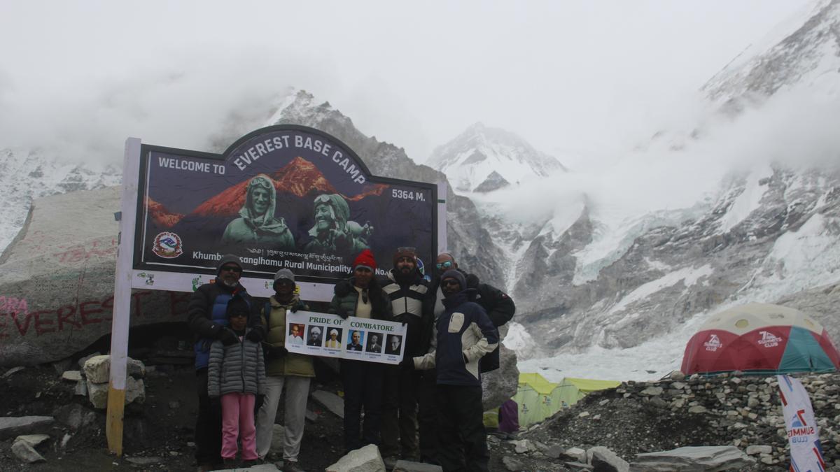 Coimbatore’s young wonder conquers Everest Base Camp