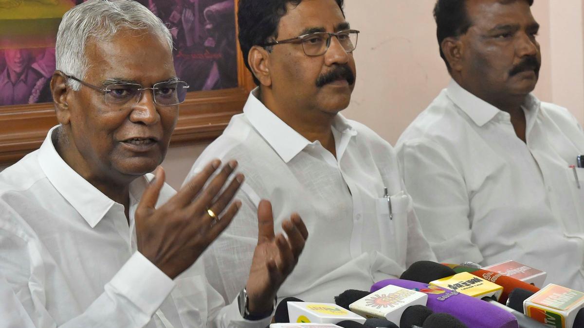 CPI leader D. Raja questions Prime Minister on not visiting strife-torn Manipur