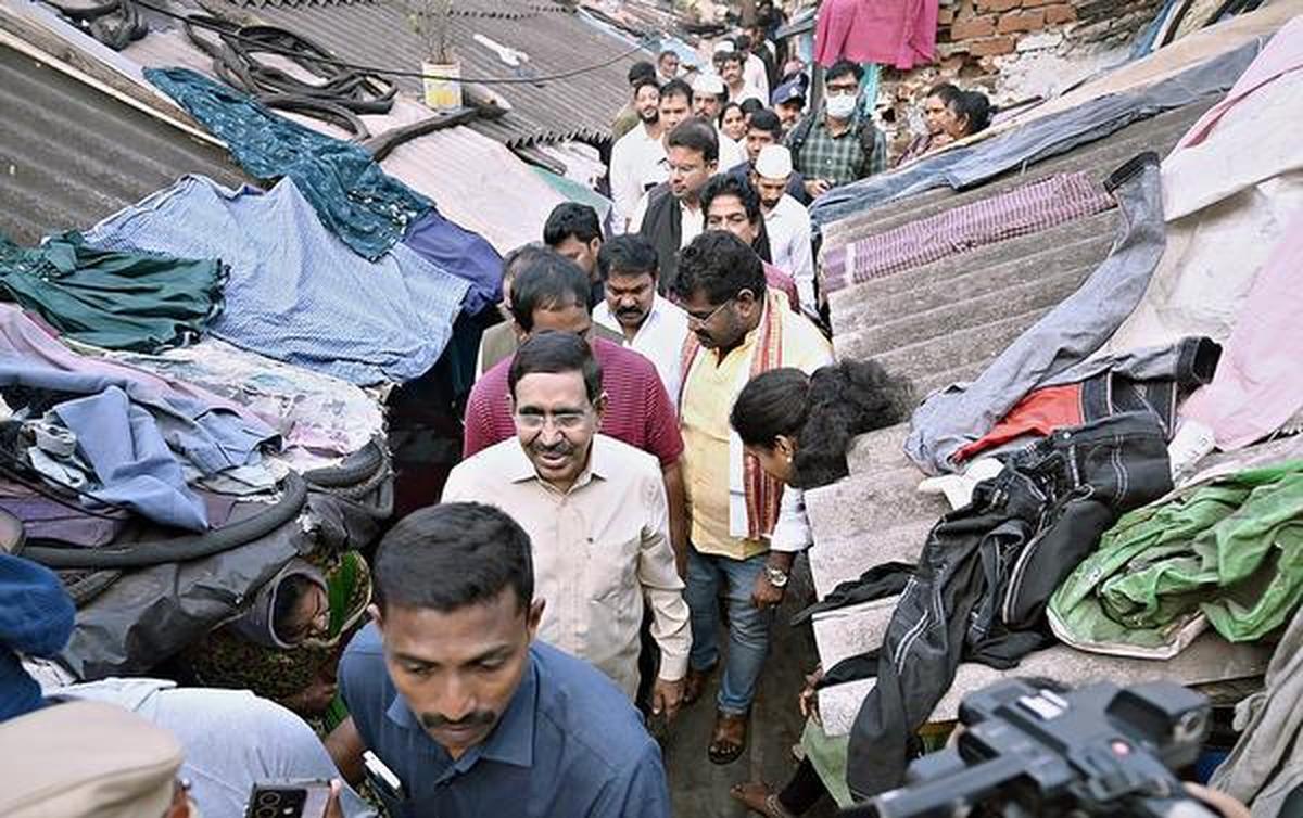 thehindu.com - The Hindu Bureau - Municipal Minister approves construction of 177 houses at Velampeta in Visakhapatnam