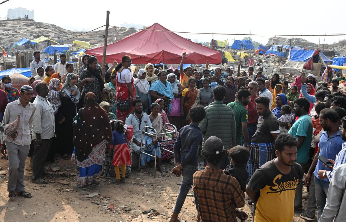 Claim of residing at now-demolished houses in Kogilu for 28 years 'factually  incorrect': Karnataka - The Hindu