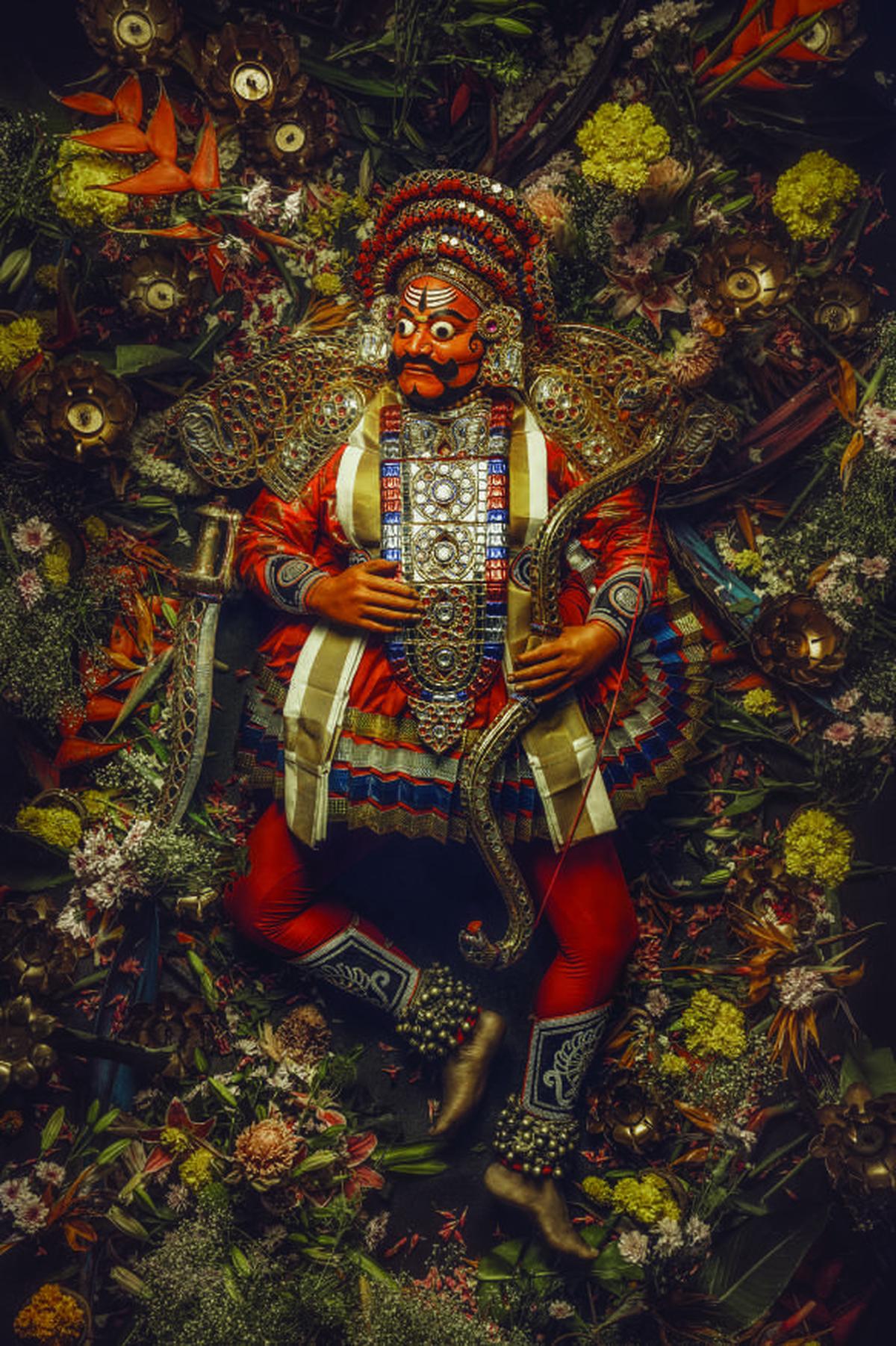 A Photography of A Yakshagana Artiste by Amar Ramesh