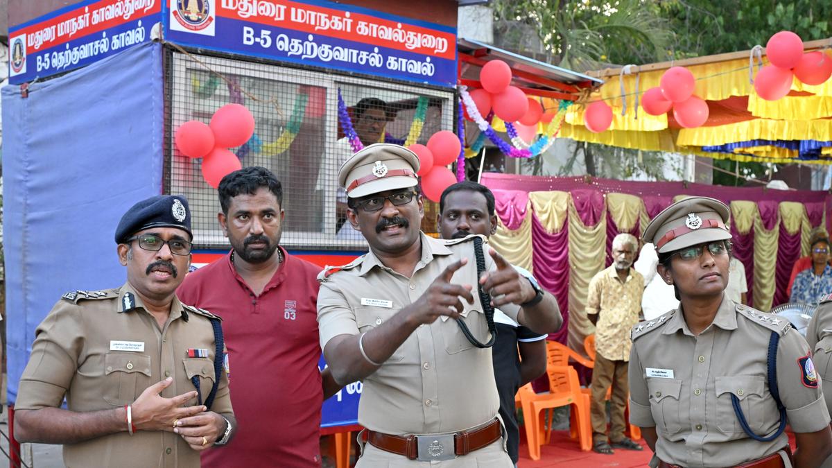 New police outpost opened near Tirumalai Nayak Palace in Madurai