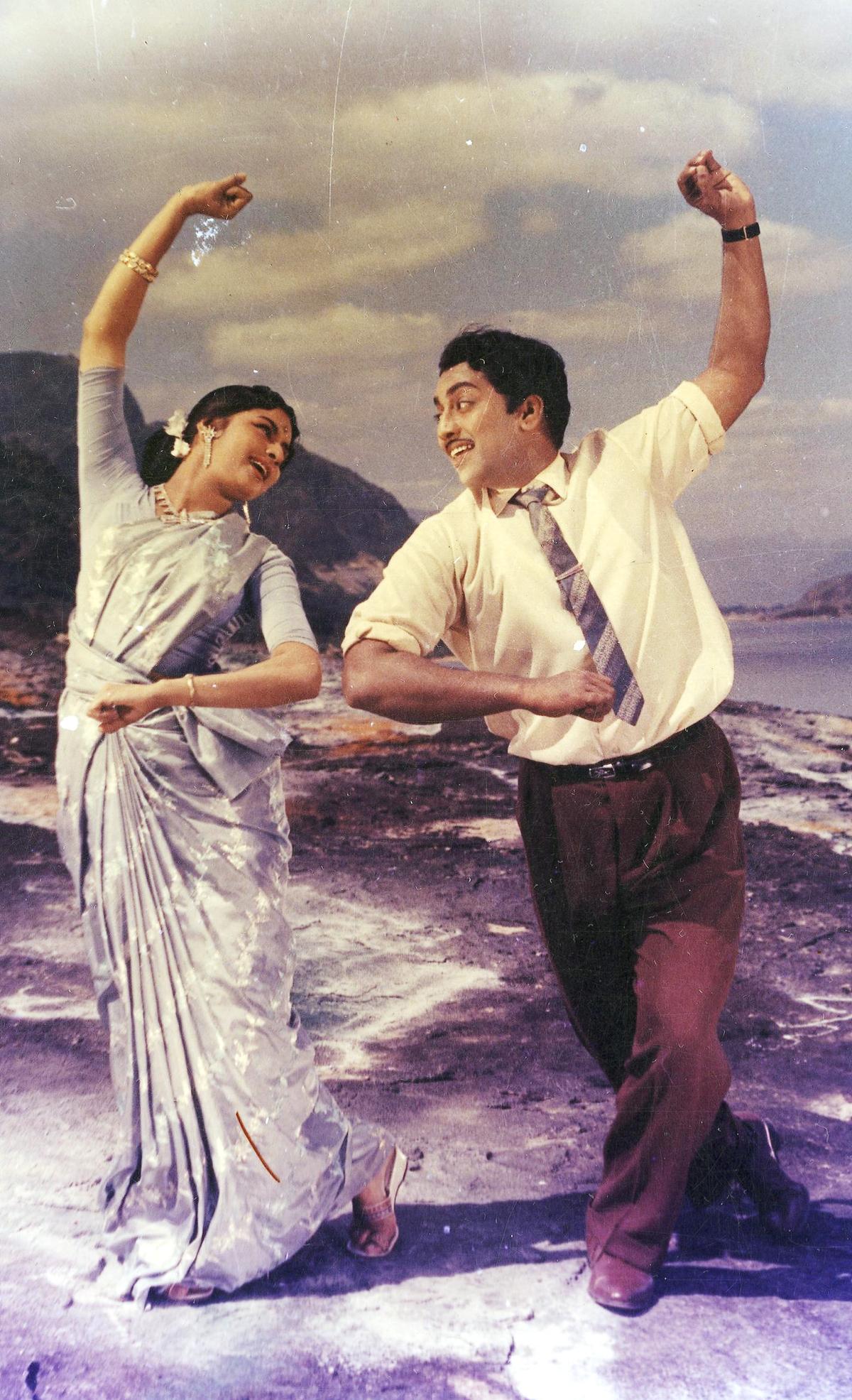 The song ‘Anubavam pudhumai’ (from the film Kadhalikka Neramilla) has shades of the bolero song ‘Besame mucho. The song ‘Anubavam pudhumai’ (from the film Kadhalikka Neramilla) has shades of the bolero song ‘Besame mucho.