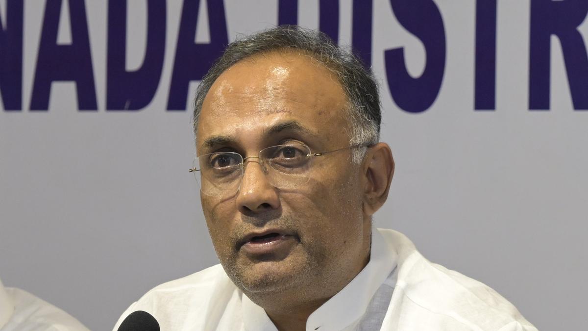 Talk on new Chief Minister for Karnataka irrelevant, claims Health Minister  Dinesh Gundu Rao - The Hindu